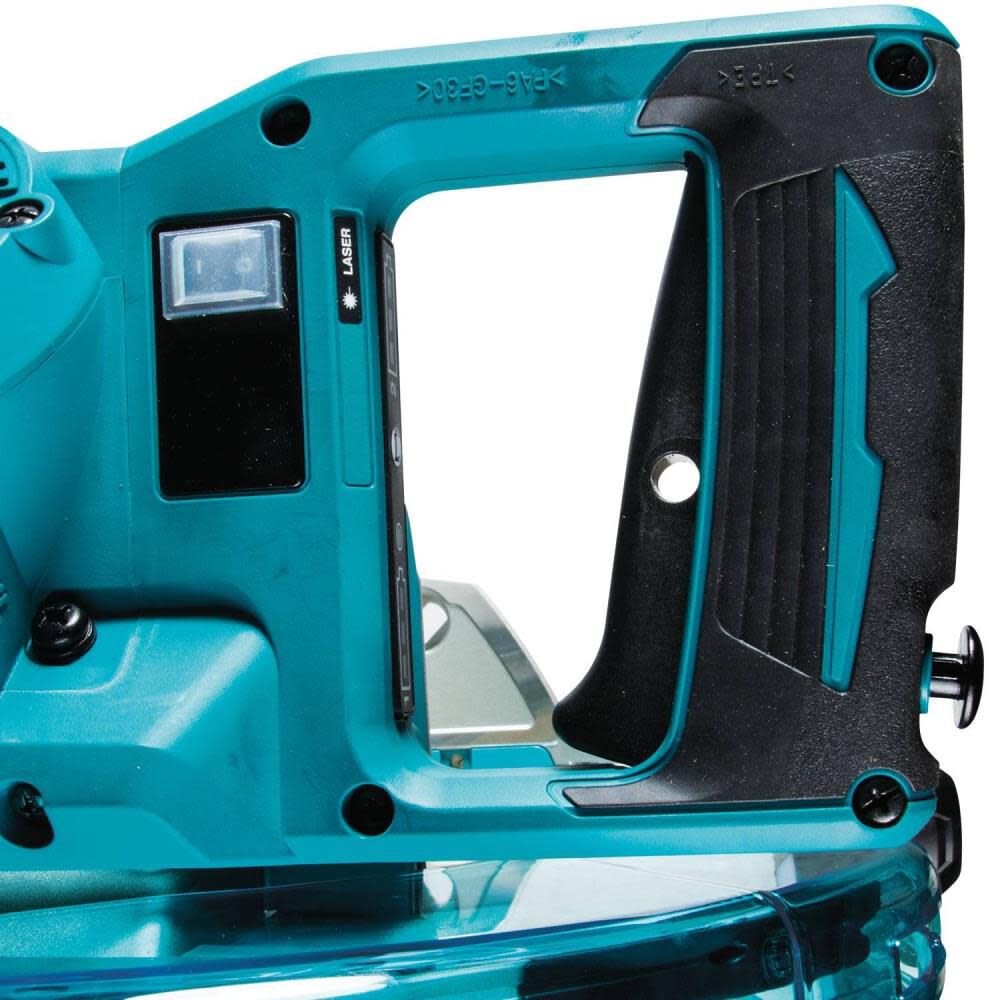 Makita 18V X2 36V LXT 10in Miter Saw with Laser Bare Tool XSL06Z Acme Tools