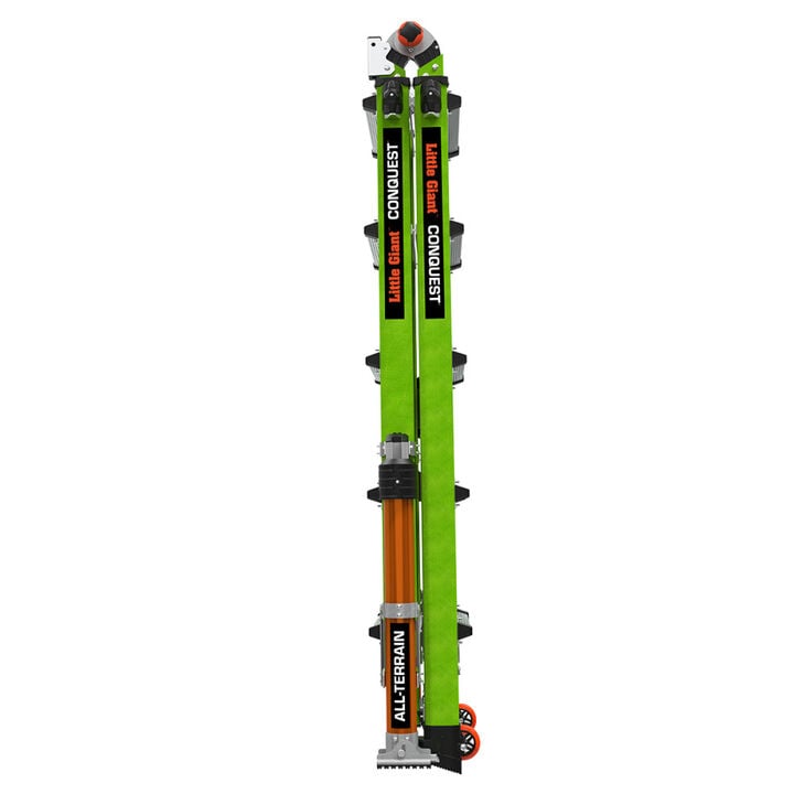 Little Giant Safety Conquest All-Terrain Fiberglass Extendable Ladder ANSI Type 1A, large image number 8