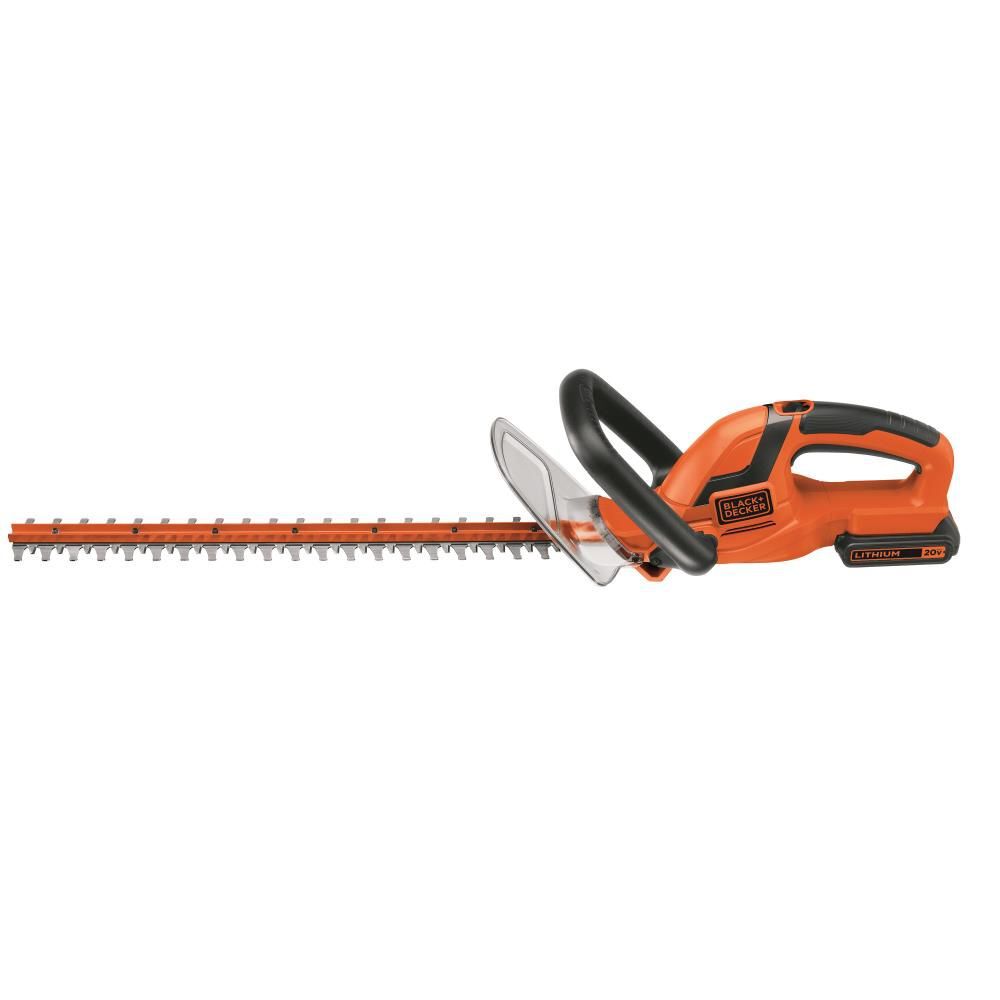 Black and Decker 20V MAX Lithium 22 Inch Hedge Trimmer, large image number 7