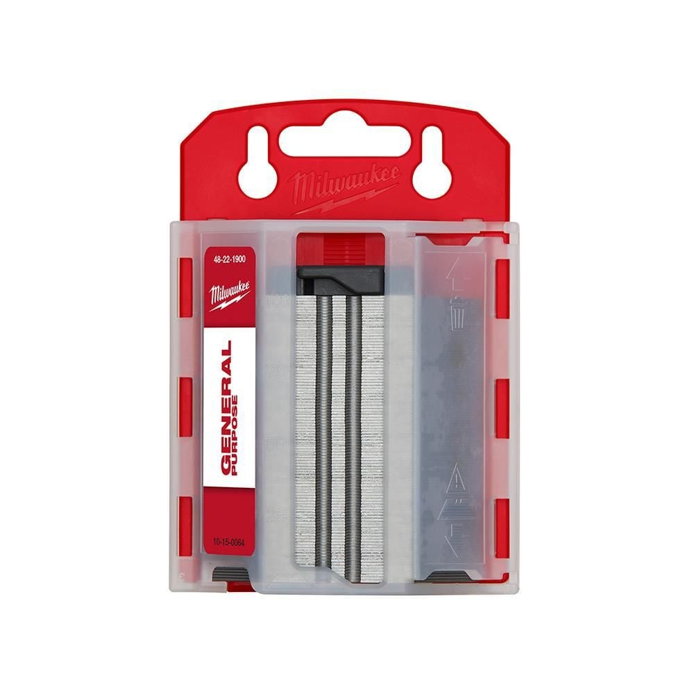 Milwaukee 100-Piece General Purpose Utility Blades with Dispenser, large image number 1