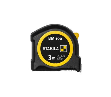Stabila Tape Measure BM 100 10 Feet CM+Inch