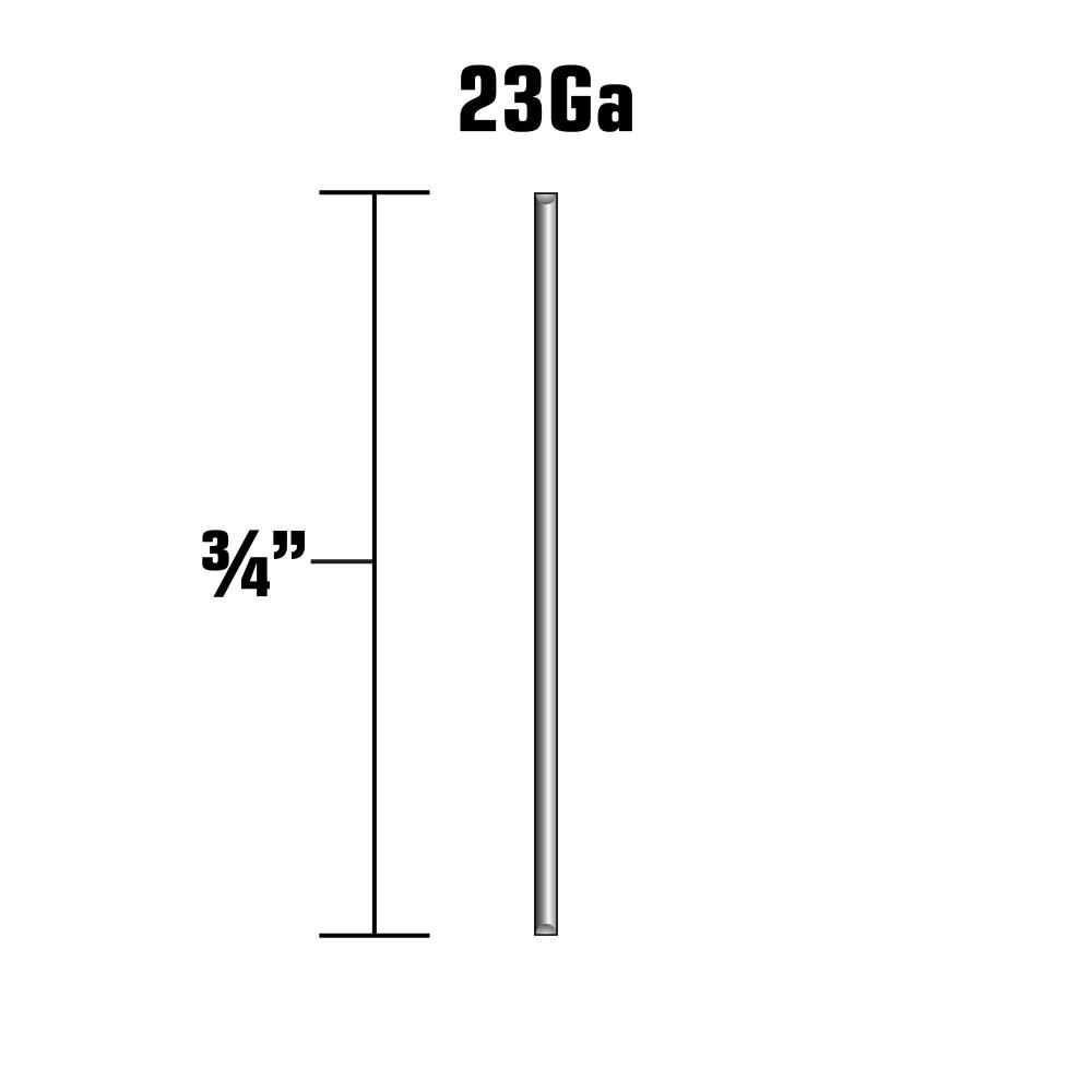 Metabo HPT 3/4in 23 Gauge Micro Pin Nails 2000qty, large image number 2