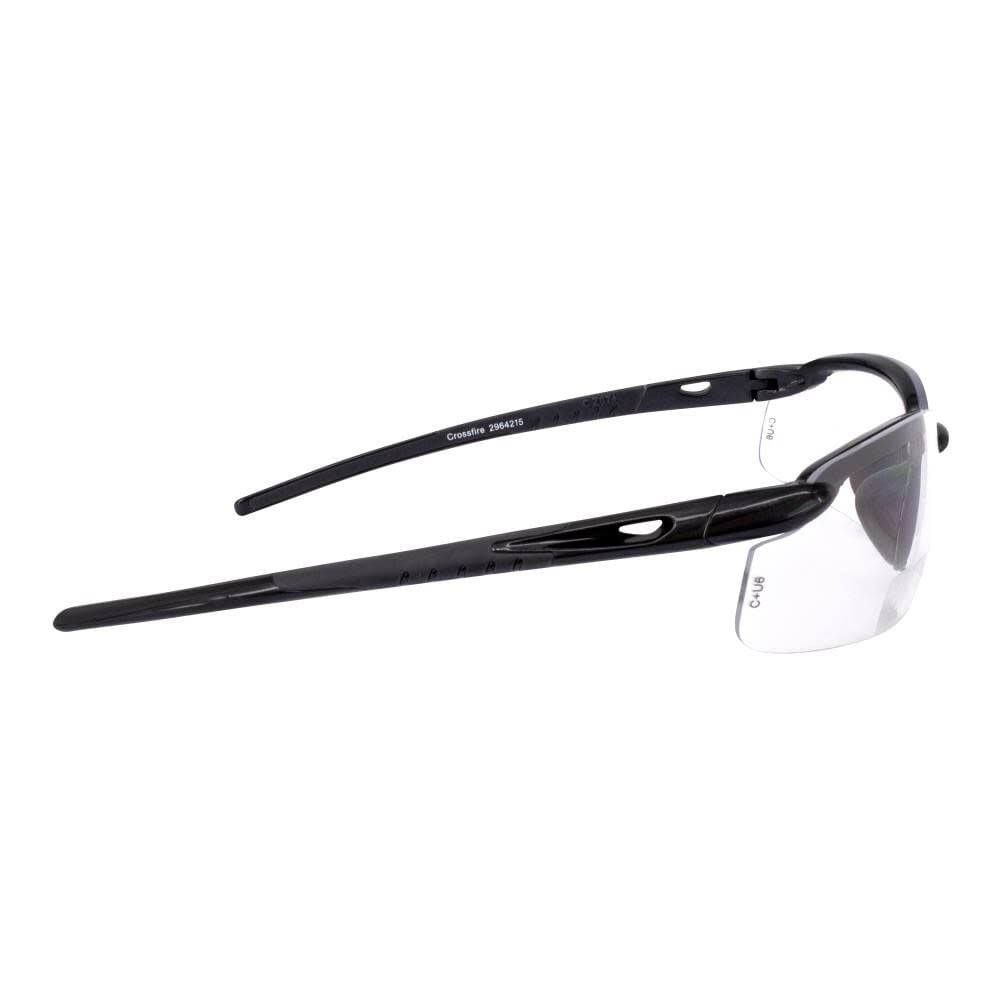 Radians Crossfire ES5 Bifocal Safety Eyewear Pearl Gray Frame Clear Lens 1.5 Diopter, large image number 9
