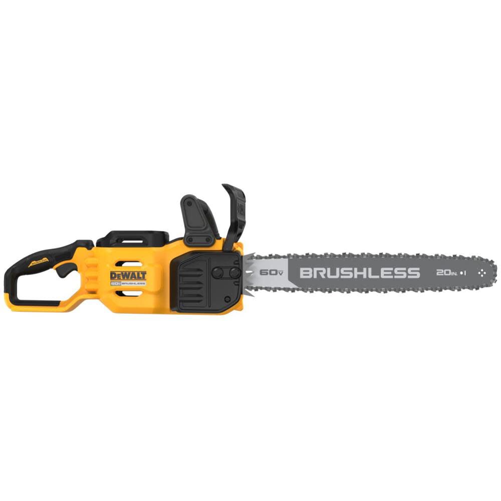 Dewalt 60v chainsaw best sale with battery and charger