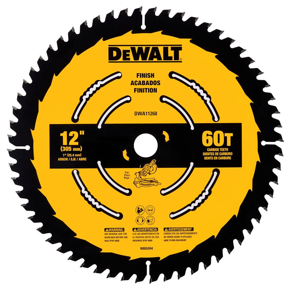 DEWALT Circular Saw Blade 12in 60T – DWA11260