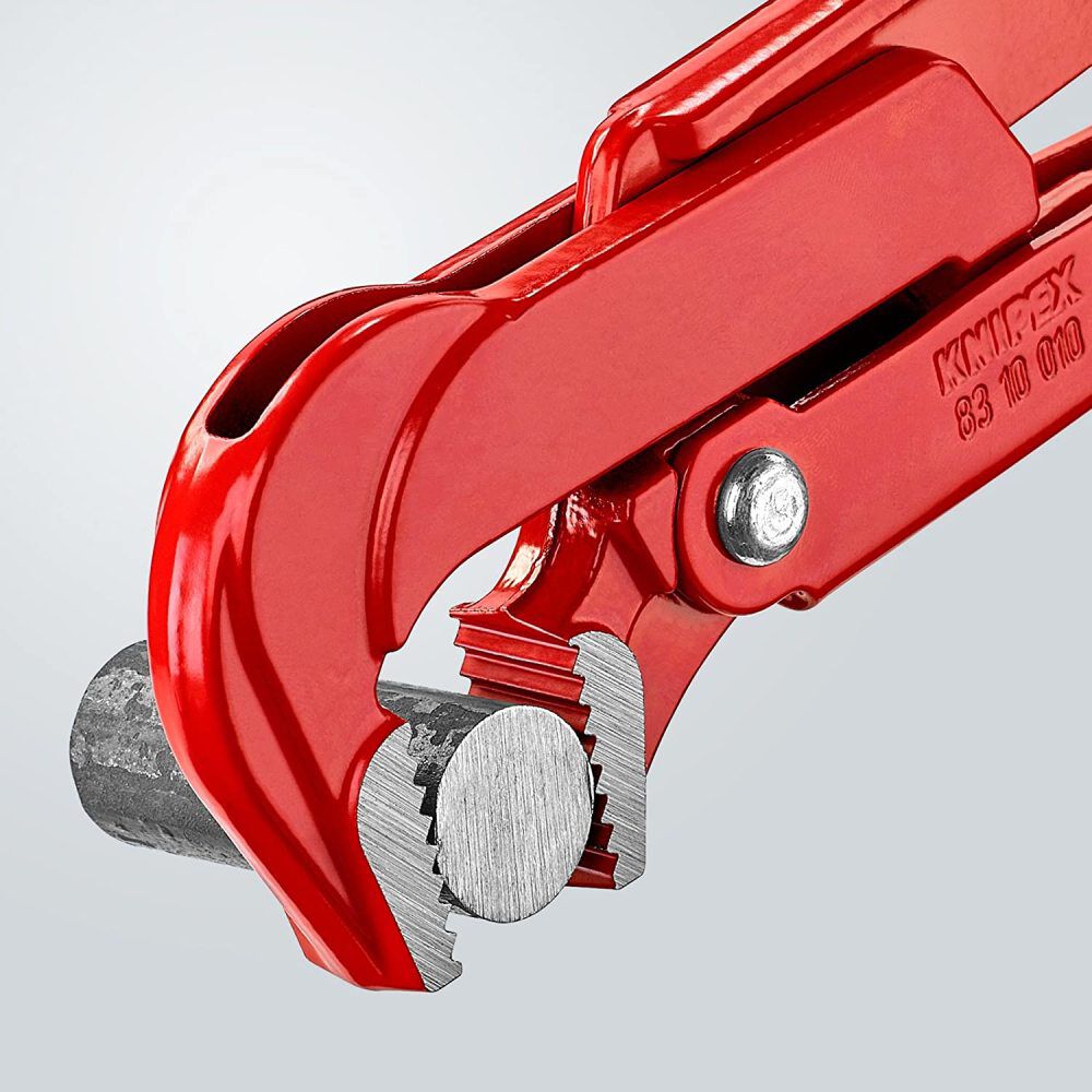 Knipex Pipe Wrench 90 Degree Angled 310 mm Swedish Pattern, large image number 3