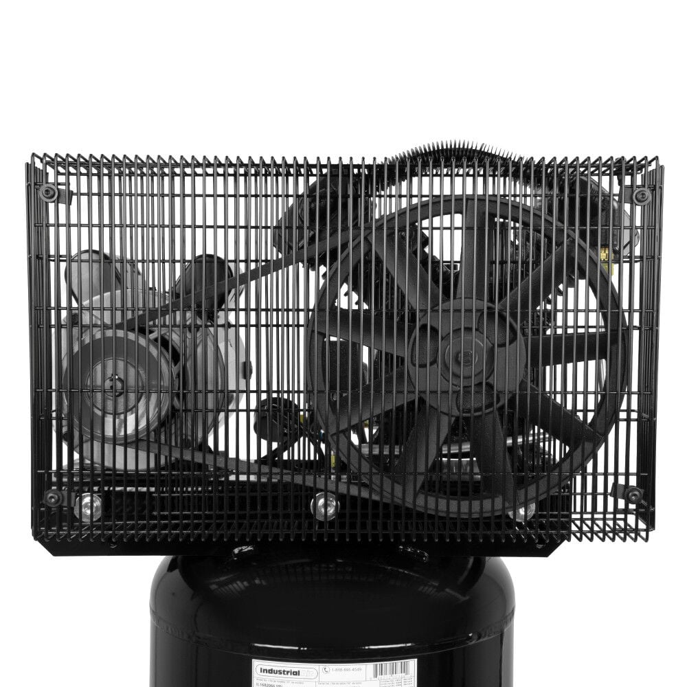 Industrial Air Compressor 1.6 HP 20 Gallon Portable Cast Iron Belt Drive, large image number 4