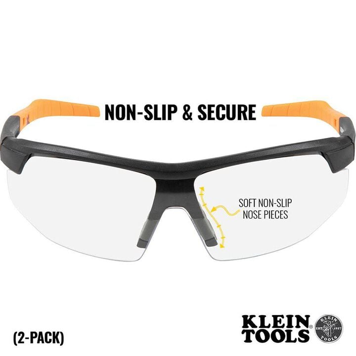 Klein Tools Standard Safety Glasses Clear Lens 2-pack, large image number 4