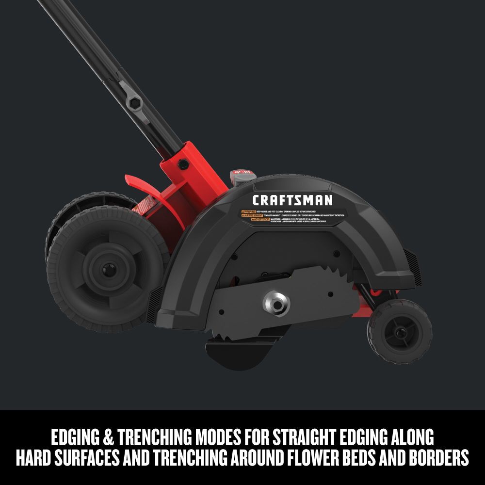 CRAFTSMAN Corded 12 Amp 7 1/2 Inch Electric Landscape Edger, large image number 7