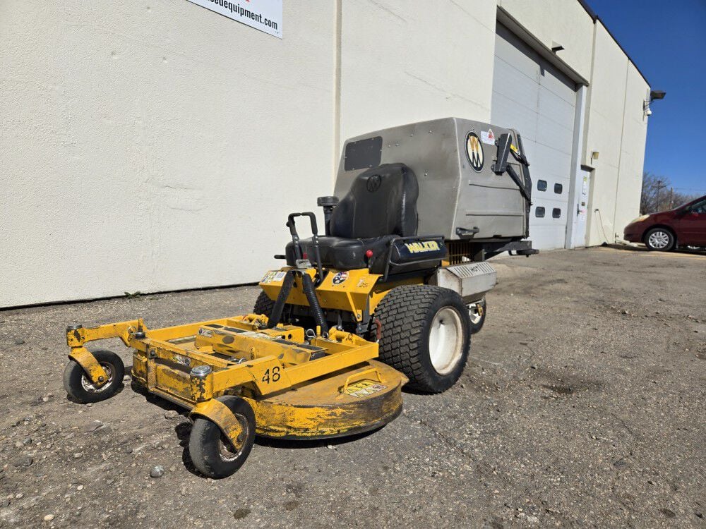 Walker T25I 48 Inch Front Mount Riding Mower Used 2018, large image number 2