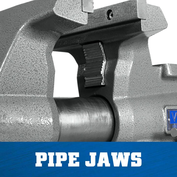 Wilton Mechanics Pro Vise 8 Jaw Width 8-1/2in Jaw Opening 360 Swivel Base, large image number 2