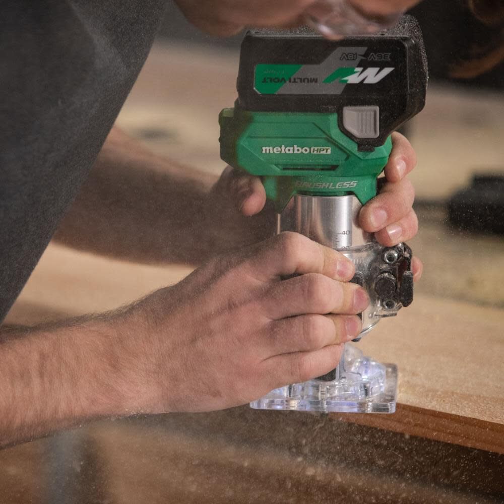 Metabo HPT 18V Cordless Trim Router (Bare Tool) M1808DAQ4M from Metabo ...