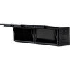 Buyers Products Company 16x13x72 Inch Gloss Black Diamond Tread Aluminum Topsider Truck Box with Flip-Up Doors, small image number 5