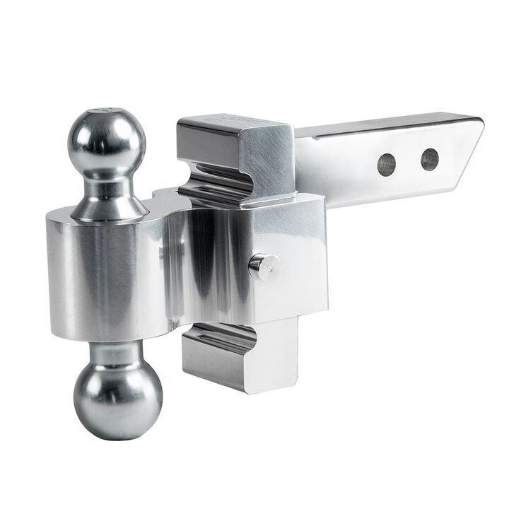 Andersen Hitches 4in Rapid Hitch Aluminum Adjustable Ball Mount, large image number 1