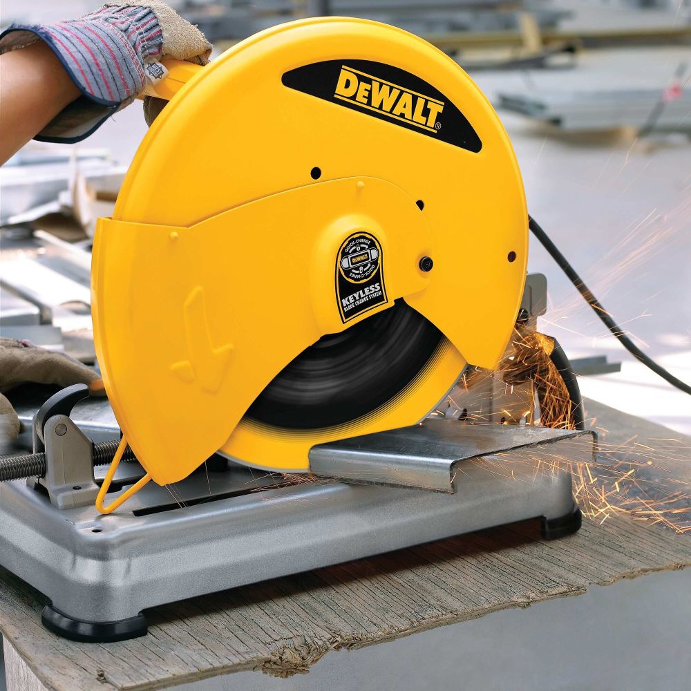 DEWALT 14 Inch Segmented Rim Diamond Edge Chop Saw Blade for Metal, large image number 5