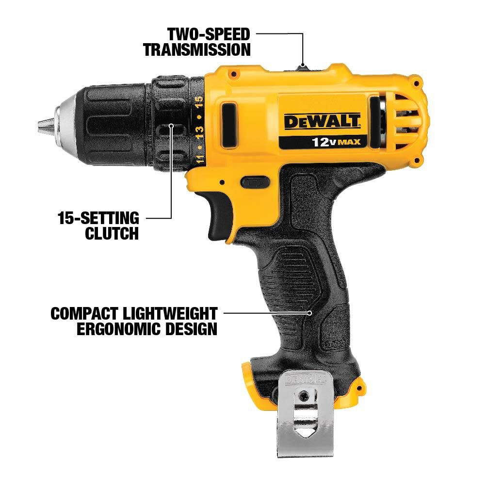 Dewalt 12v Max 2 Tool Combo Kit Dck211s2 Simolary simolary.com 7