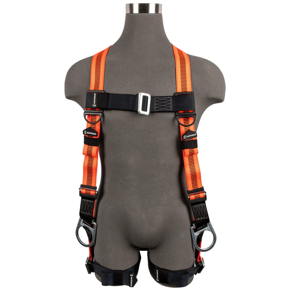 Safewaze Universal V Line Full Body Harness with 3D MB Chest/Legs - FS99281-E