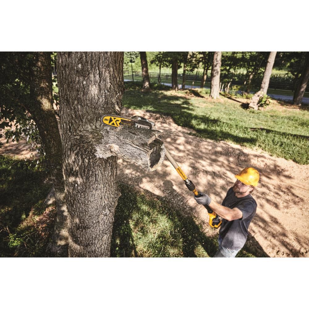 DEWALT 20V MAX Lithium-Ion Cordless Pole Saw and Pole Hedge Trimmer Combo Kit, large image number 8