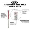 Milwaukee SDS Plus MX4 4 Cutter Drill Bit Kit 8pc, small