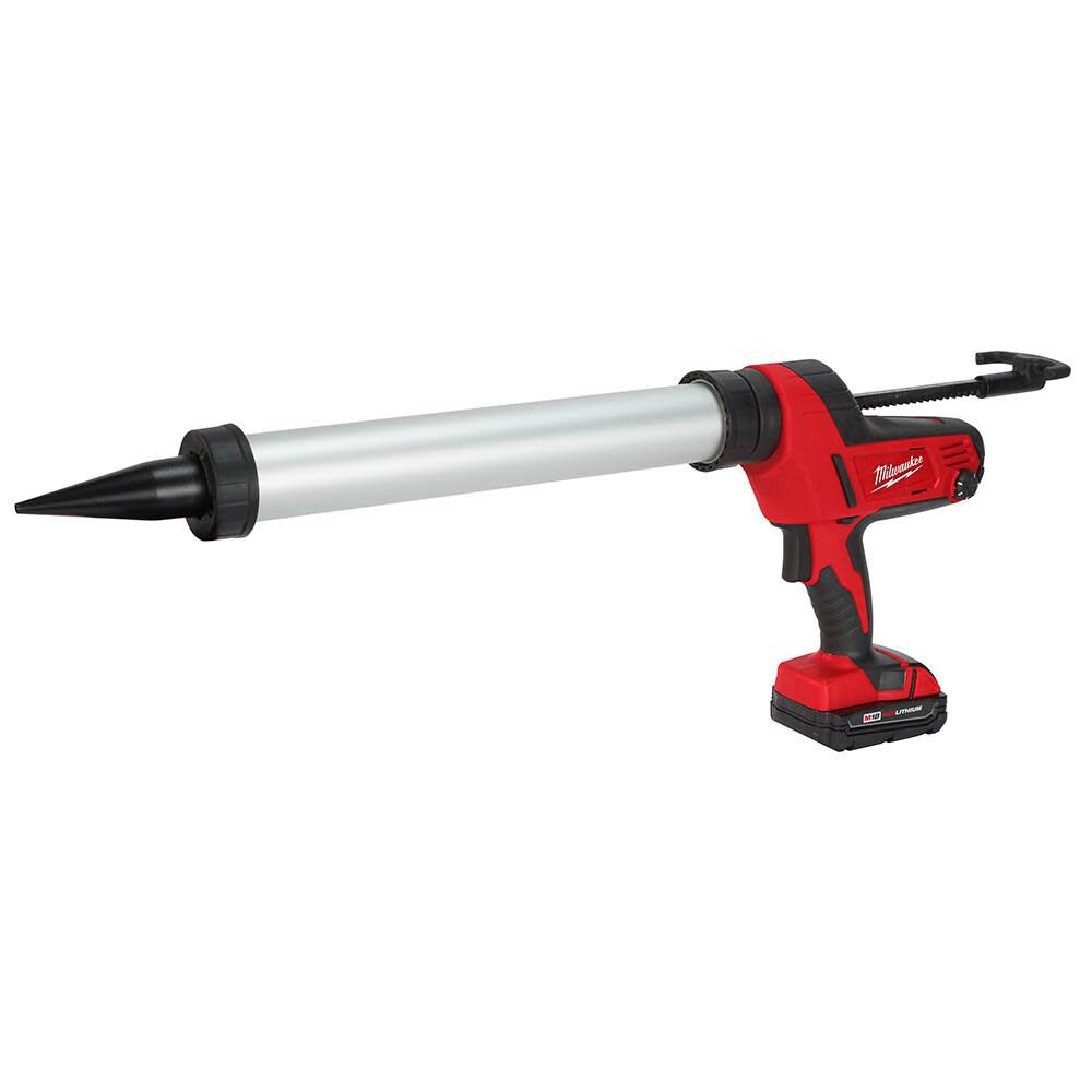 Milwaukee M18 Cordless 20 oz Sausage Style Caulk and Adhesive Gun Kit 2642 21CT Acme Tools