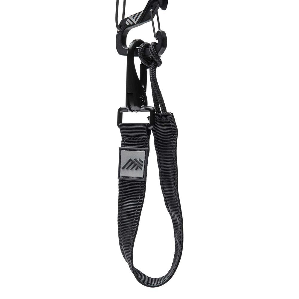 Diamondback Toolbelts Tape Loop with Sturdy Metal Clip, Black, large image number 1