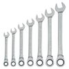 CRAFTSMAN SAE Ratcheting Combination Wrench Set, 7 Piece, small image number 1