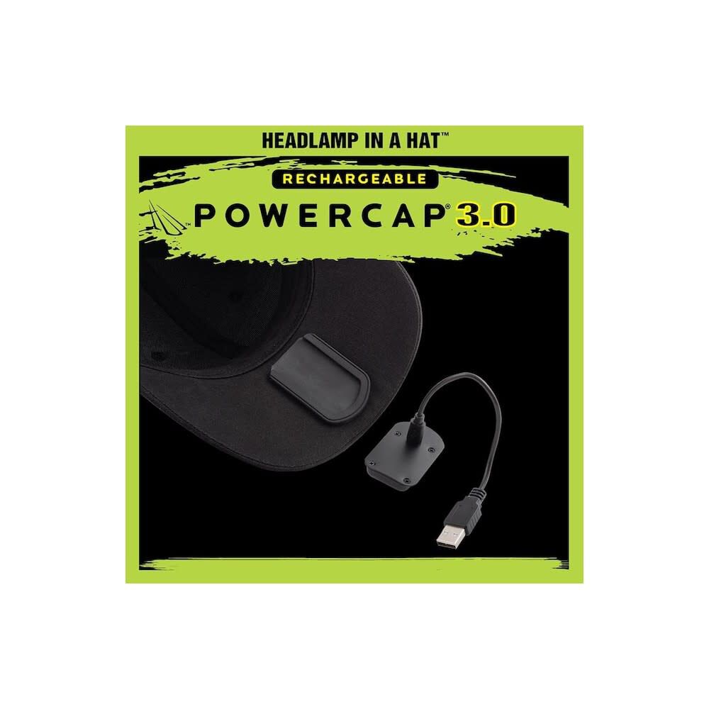 Panther Vision POWERCAP HCL Cap Black Rechargeable, large image number 4