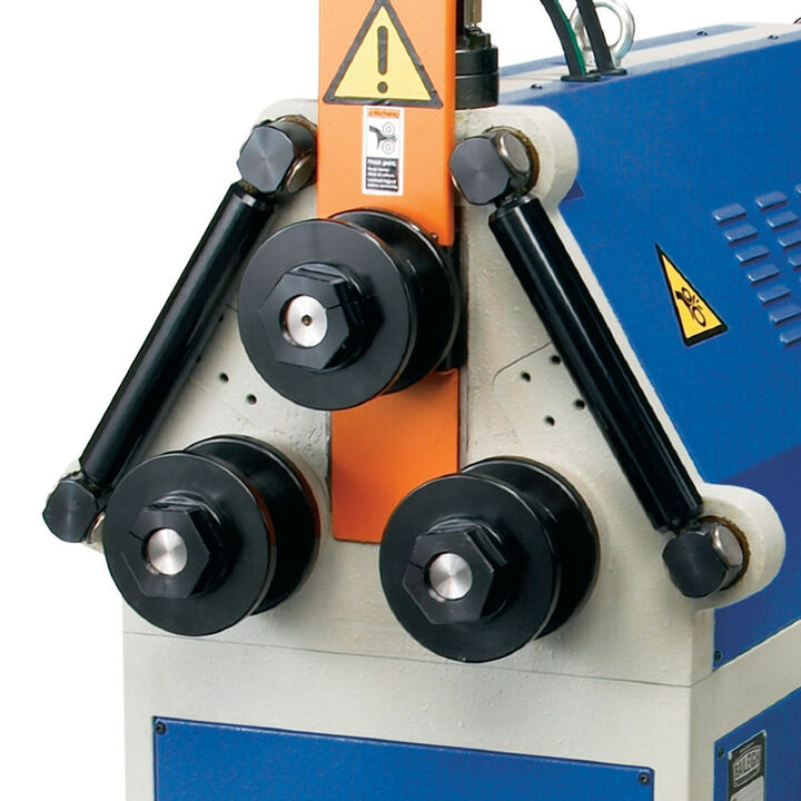 Baileigh R-H45 Hydraulic Angle Ring Roll Bender Machine, large image number 1
