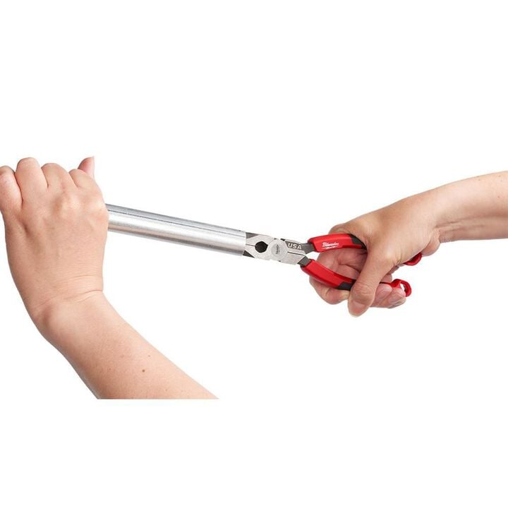 Milwaukee 8inch Long Nose Comfort Grip Pliers (USA), large image number 7