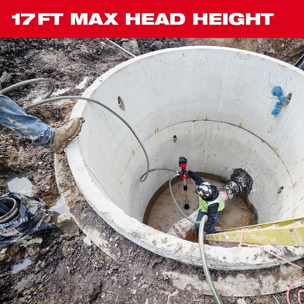 Milwaukee M18 Brushless Stick Transfer Pump (Bare Tool), large image number 7