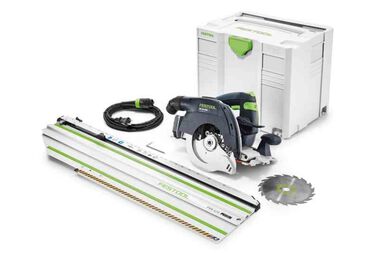 Festool HK 55 EQ F Plus Cross Cutting Track Saw with FSK 420 Guide Rail, large image number 0