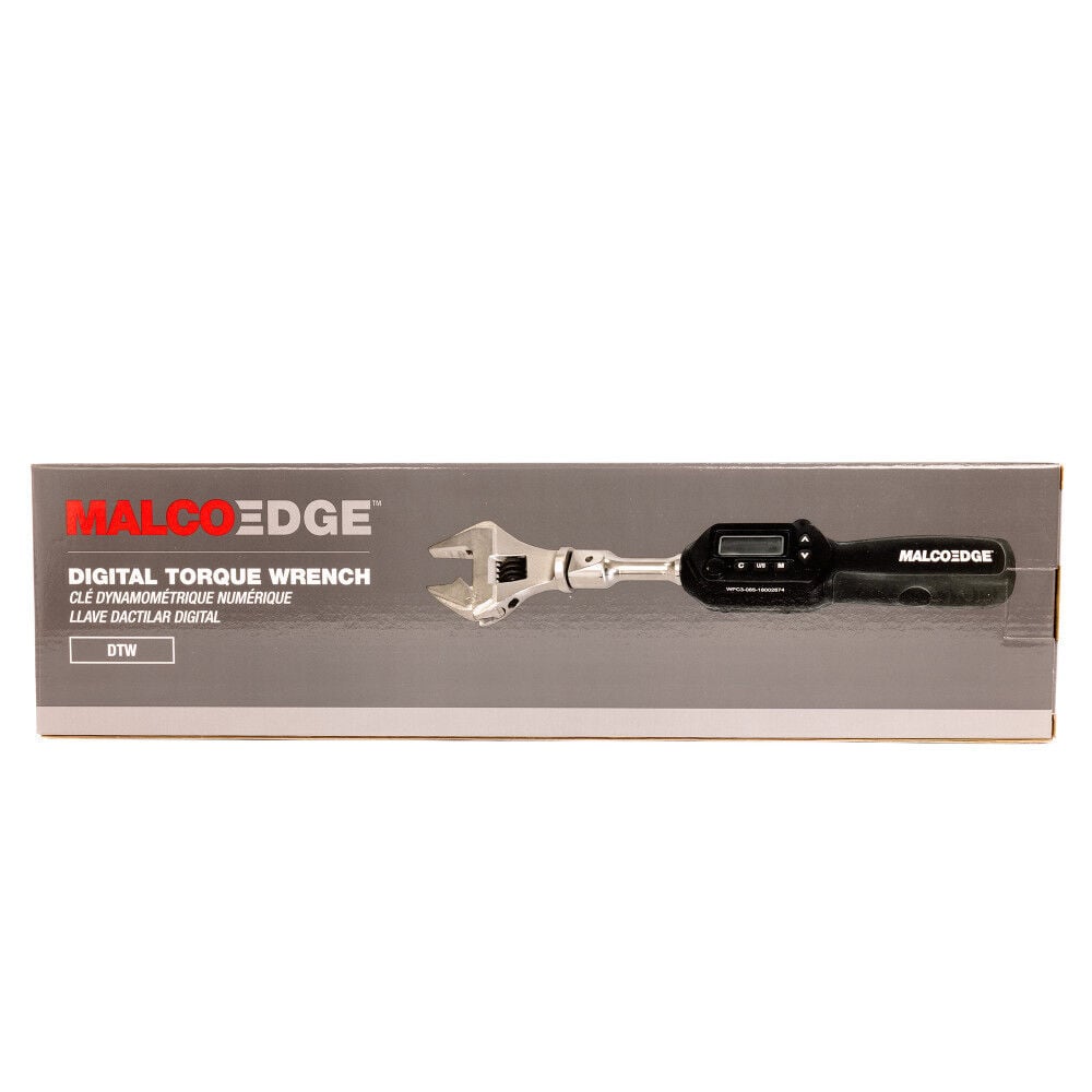 Malco Products MalcoEdge 3-62 Ft-Lb DTW Digital Torque Wrench with Adjustable Head, large image number 8