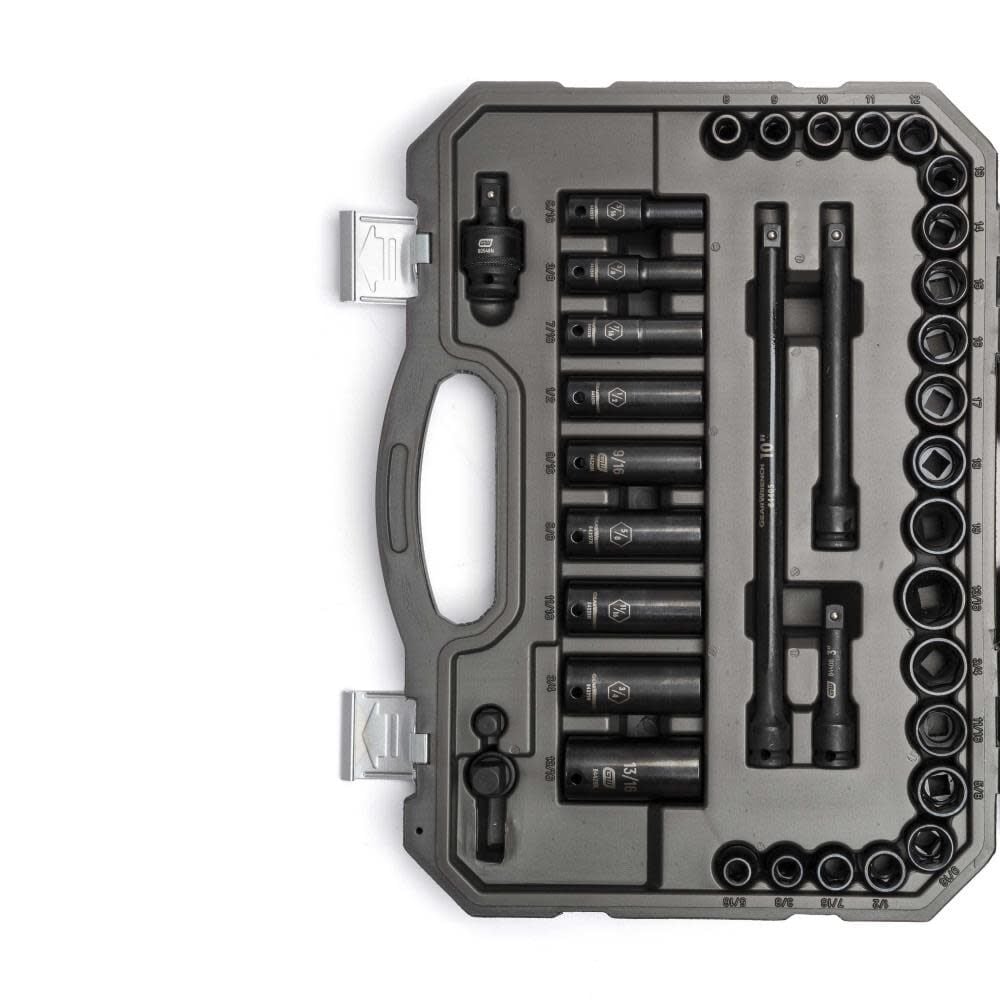 GEARWRENCH Socket Set 3/8in Drive SAE/Metric 49pc, large image number 6