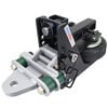 Shocker Hitch HD 20K Max Black 2 Inch Air Receiver Hitch & Quad Cushion Drawbar with 1 Inch Hole, small image number 1