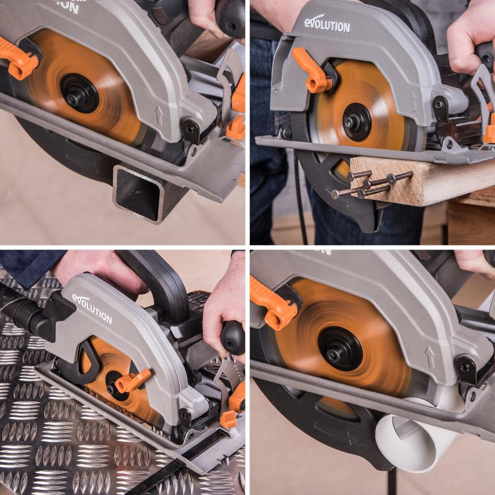 Evolution Power Tools 7-1/4 In. Multi-Material Cutting Blade for Circular and Chop Saws, large image number 3