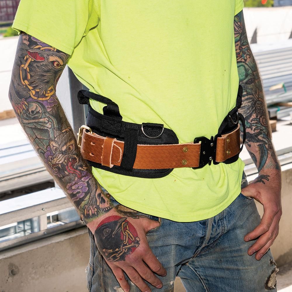 Klein Tools Quick Release Leather Belt Large, large image number 7