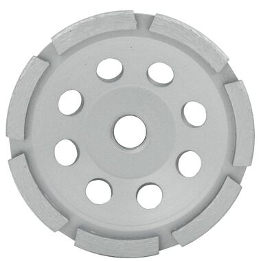 Milwaukee 5 in. Diamond Cup Wheel Single Row