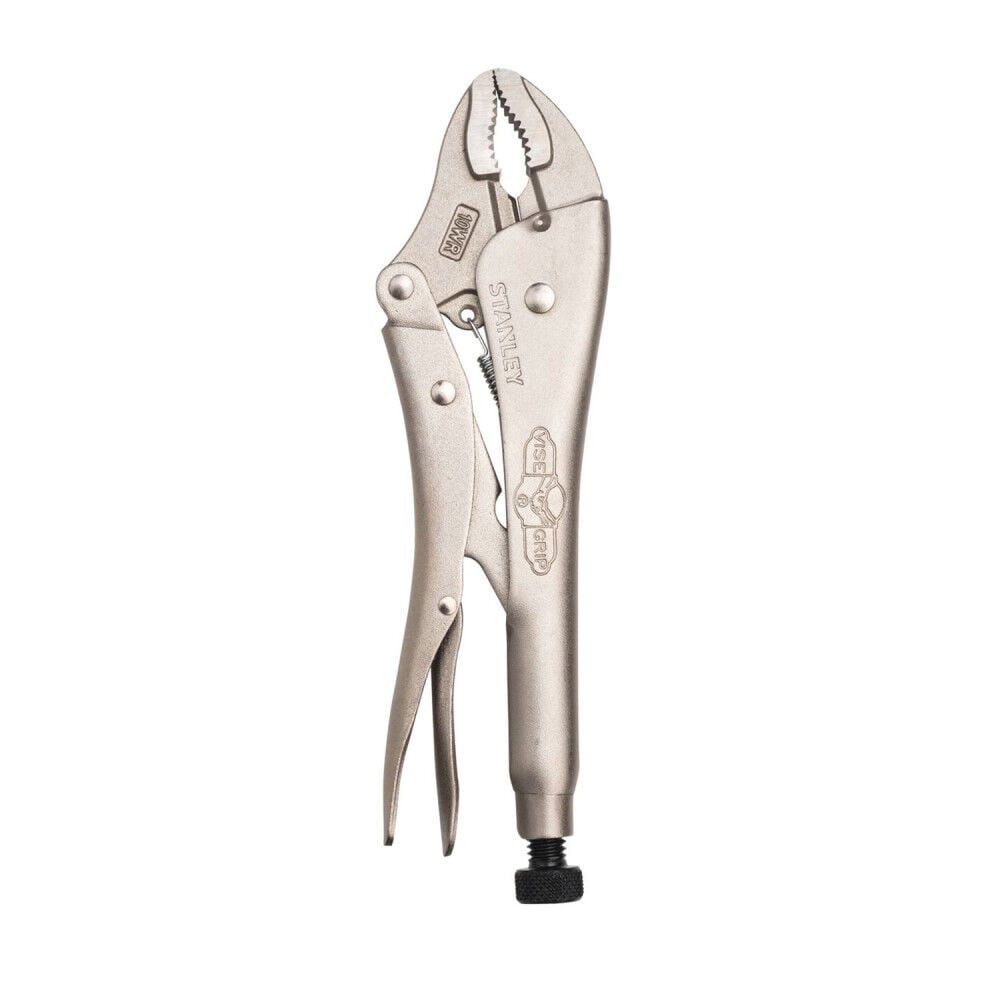 Stanley 10 Inch Curved Jaw Locking Pliers, large image number 1