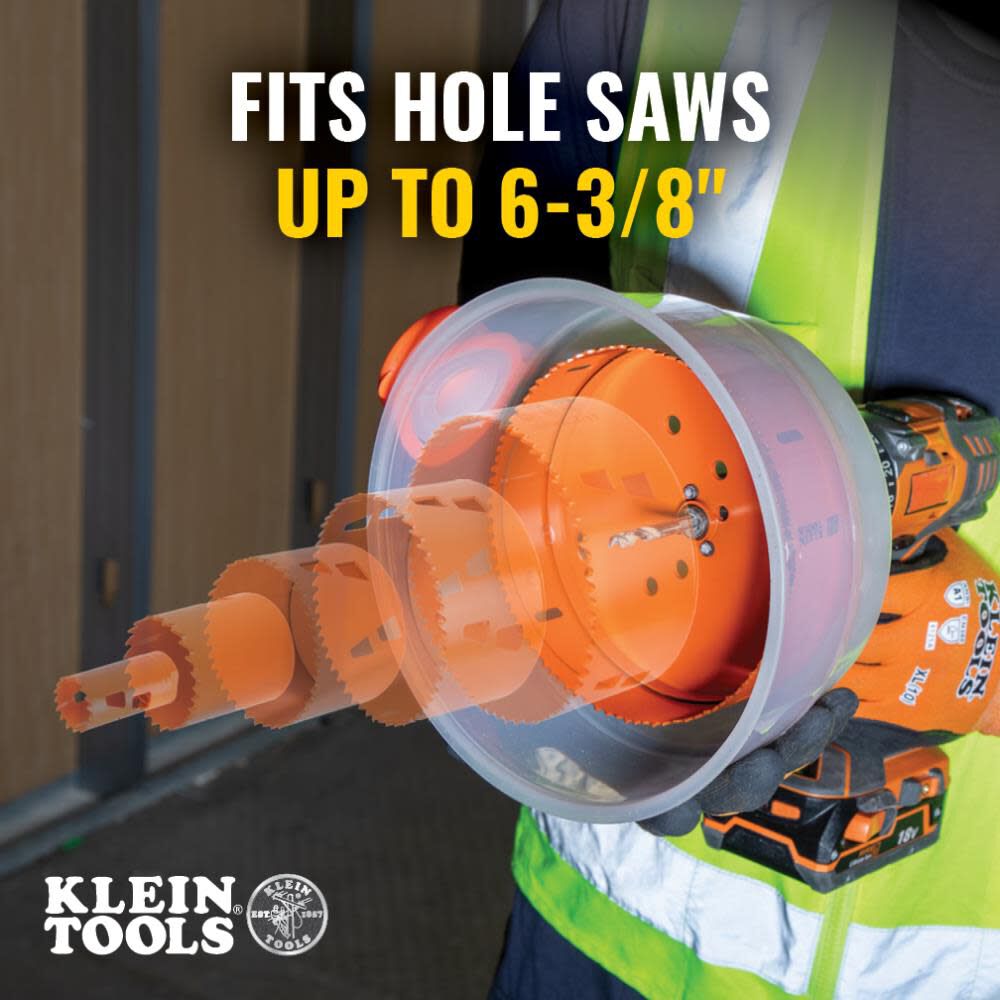 Klein Tools Collapsible Hole Saw Dust Bowl, large image number 3