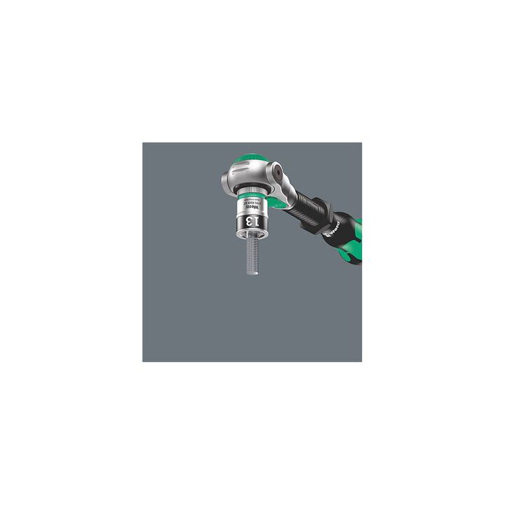 Wera Tools 8100 SB HF 1-3/8 in Drive Zyklop Metal Ratchet Set 13pc, large image number 7