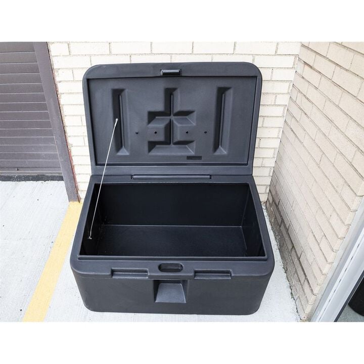 Buyers Products Company 5.8 Cubic Ft Poly Storage Bin Black, large image number 5