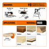 CMT 8-1/2 In x 60 x 5/8 In ITK Finish Compound Miter Blade, small image number 3