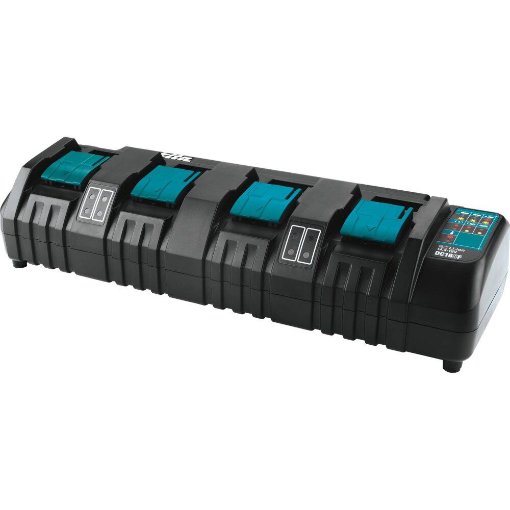 Makita 18V LXT Rapid Optimum 4-Port Charger, large image number 2