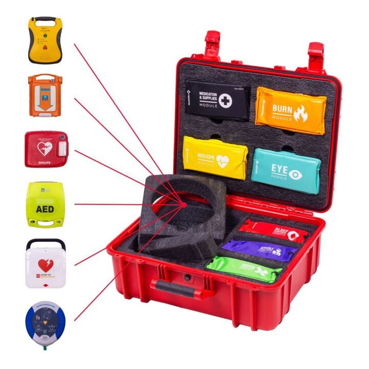 Aero Healthcare Modulator Flex Trauma Kit without AED - XL Rugged Hard Case, Standard, large image number 3