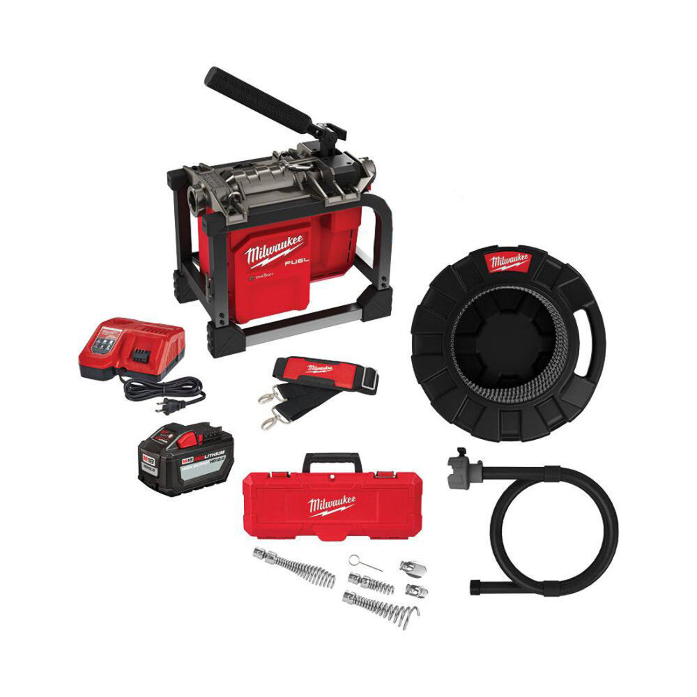 Milwaukee M18 FUEL Sectional Machine with 5/8inch Cable, large image number 2