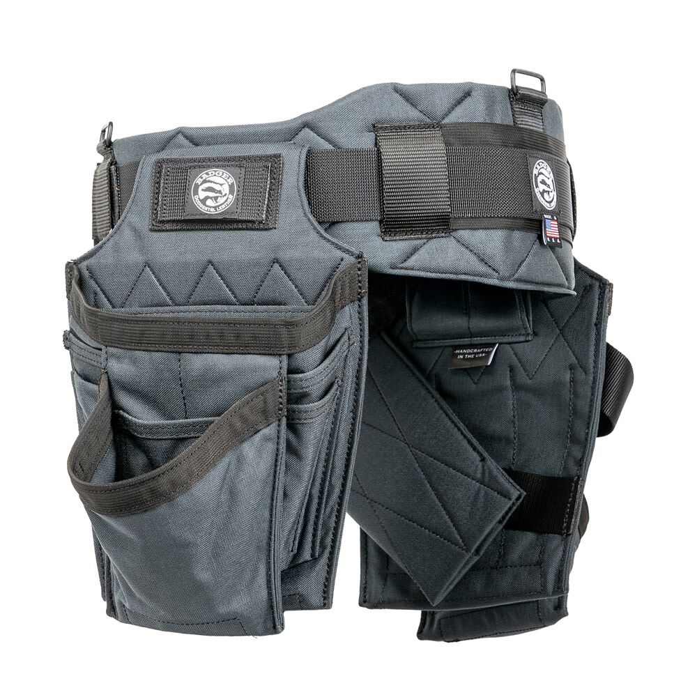 Badger Tool Belts Trimmer Set V2 Tool Belt  - Gunmetal, Large, large image number 3
