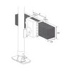 Trailer Valet JX 5000 lbs Side Mounted Drill Jack 14in Travel, small image number 3