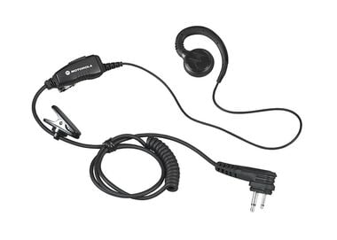 Motorola Swivel Earpiece with inline Push to Talk and Microphone