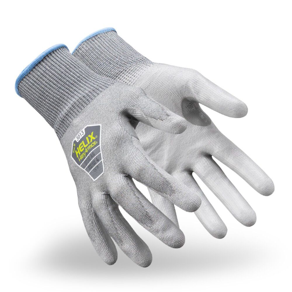 Hexarmor Helix HPPE/Recycled Knit Blend Cut-Resistant Gloves Size Medium - 3013-M (8)