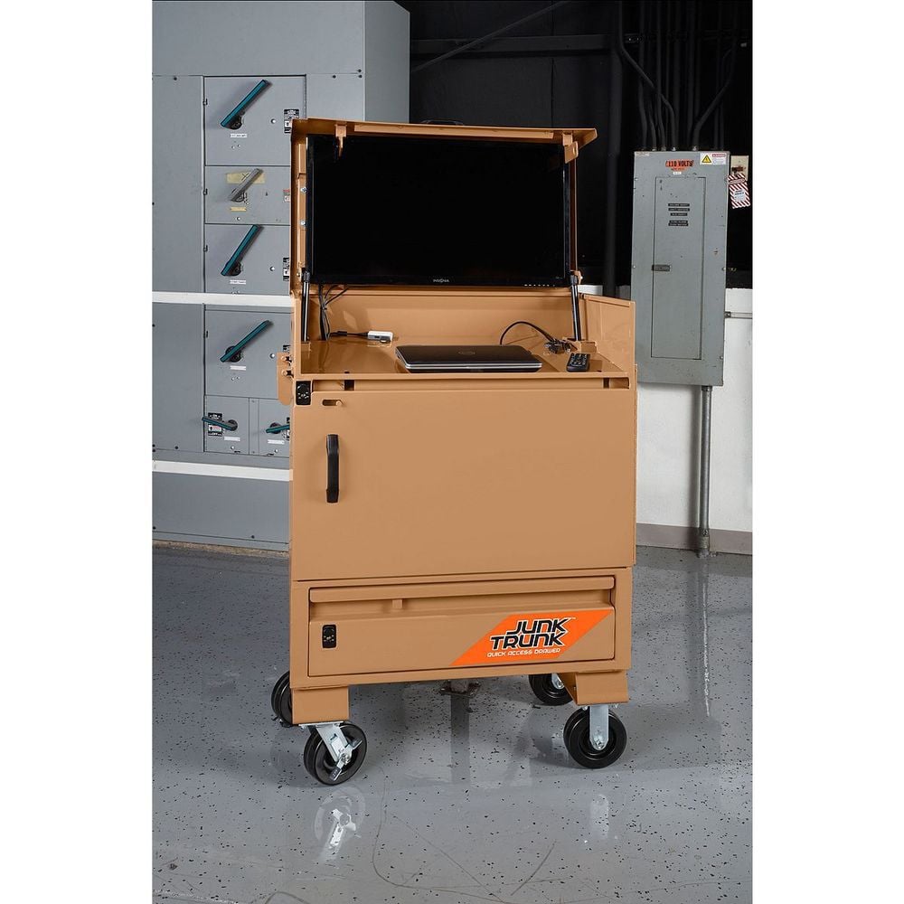 Knaack Model 118-M DataVault 150 Lbs Steel Mobile Digital Plan Station, large image number 16